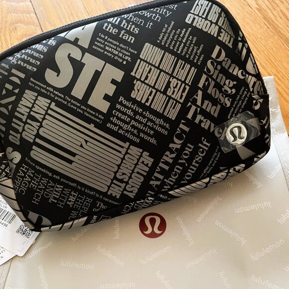 FIRM. Rare NWT Lululemon Manifesto Fanny Pack Crossbody Everyday Belt Bag + Tote - Picture 1 of 6